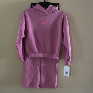 Nike Kids - NEW - Pink Hoodie and Pants Set